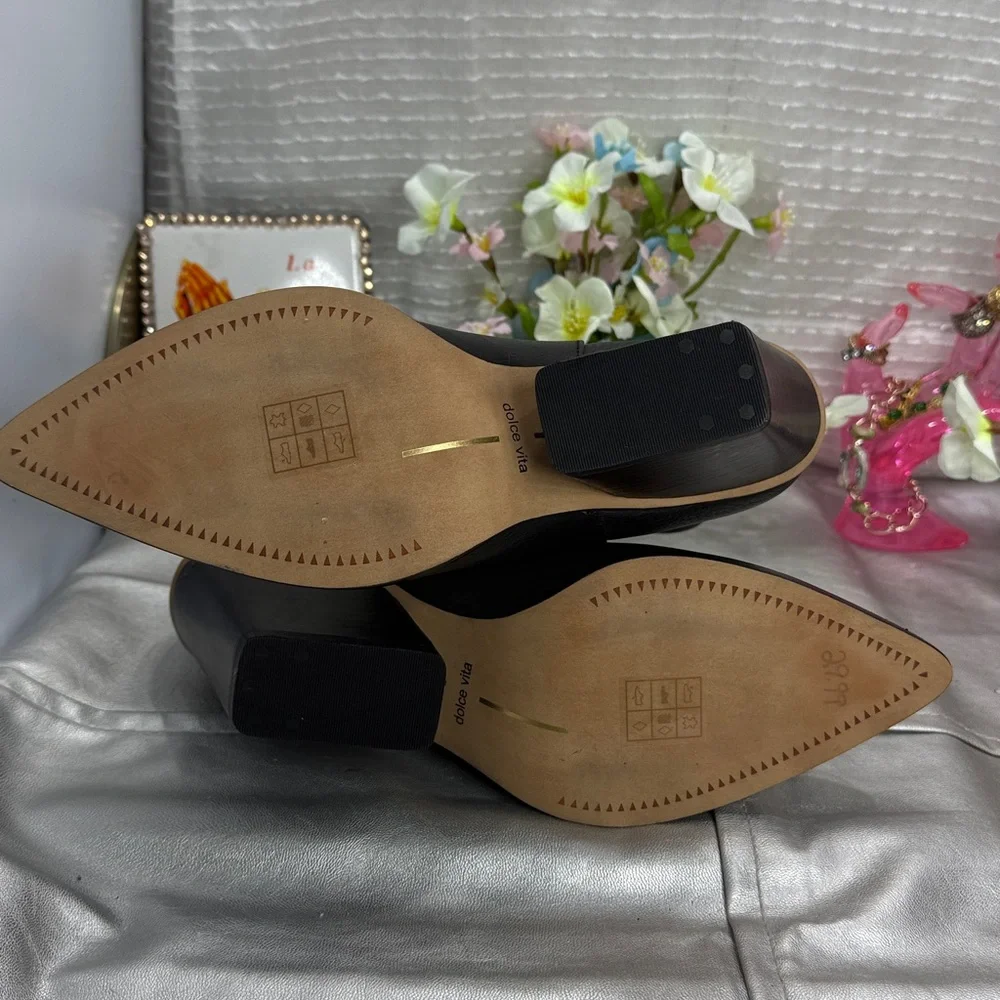 (B6) Dolce Vita cowboy boots,women’s leather, size 8.5 - Picture 7 of 13